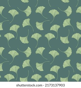 ginkgo biloba seamless pattern for paper, fashion,fabric,wallpaper and all prints
