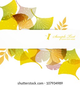 ginkgoes background