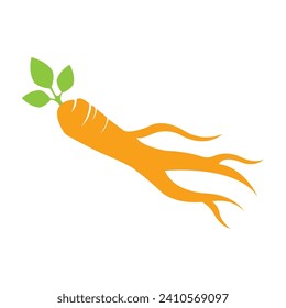 ginseng icon vector illustration design template