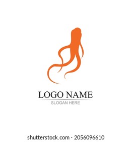 ginseng illustration icon vector design template