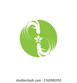 Ginseng  Logo Template vector symbol nature