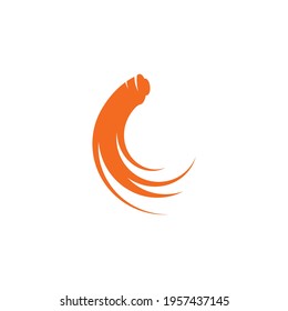 Ginseng logo vector design template