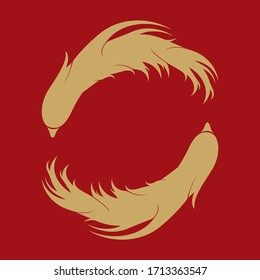 Ginseng vector icon illustration design template
