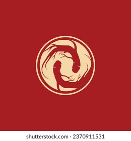 Ginseng vector icon illustration design template