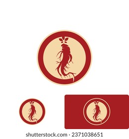 Ginseng vector icon illustration design