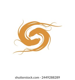 Ginseng vector icon illustration design template