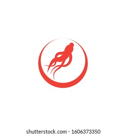 Ginseng Wave Logo Template vector symbol nature
