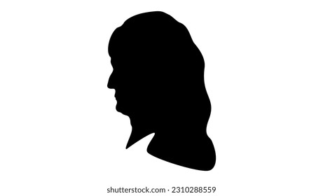 Silueta giotto, vector de alta calidad