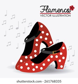 Gipsy design over white background, vector illustration.