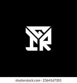 GIR letter logo vector design, GIR simple and modern logo. GIR luxurious alphabet design  