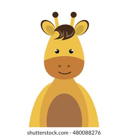giraffe animal cartoon