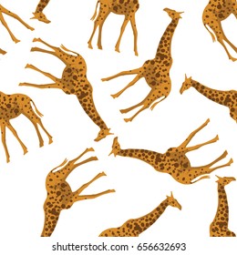 giraffe animal pattern