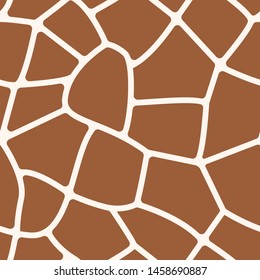 Giraffe Animal Print Seamless Pattern