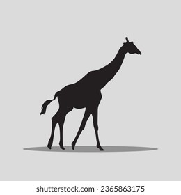 Giraffe animal vector clip art