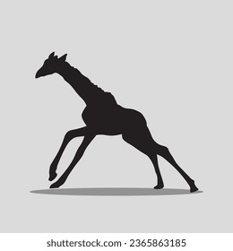 Giraffe animal vector clip art