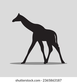 Giraffe animal vector clip art