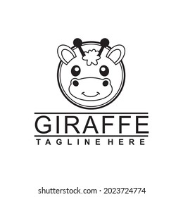giraffe business logo vector illustration - best for your mascot brand