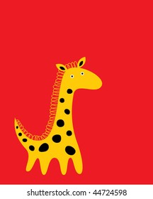 giraffe card