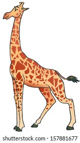 giraffe cartoon