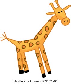 Giraffe cartoon