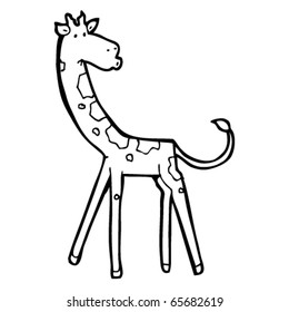 giraffe cartoon