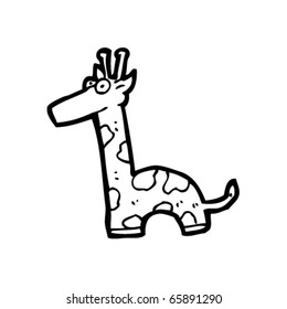 giraffe cartoon