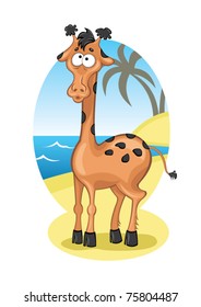 giraffe cartoon
