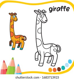 9,128 Giraffe cartoon black white Images, Stock Photos & Vectors ...