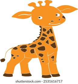 The Giraffe Cartoon Sketch Art