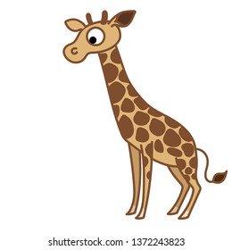 giraffe clip art vector digital graphic