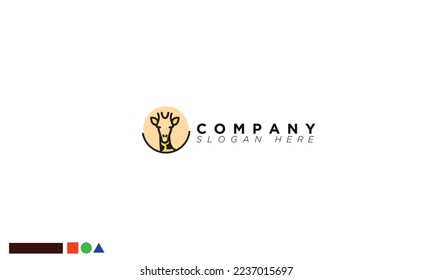 giraffe Creative Logo For Branding and Company