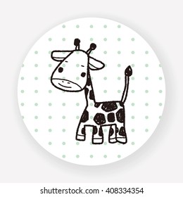 giraffe doodle
