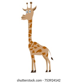 giraffe flat character