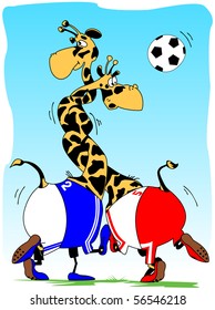 giraffe Football
