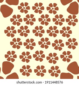 Giraffe fur seamless pattern, tropical animal skin pattern.