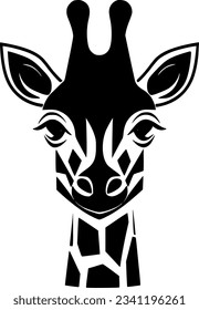 Giraffe - High Quality Vector Logo - Vector illustration ideal for T-shirt graphic