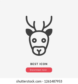 giraffe icon vector