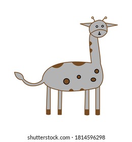 giraffe icon vector design illustration