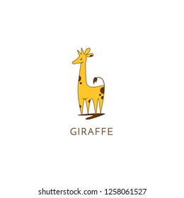 Giraffe Logo Design Template
