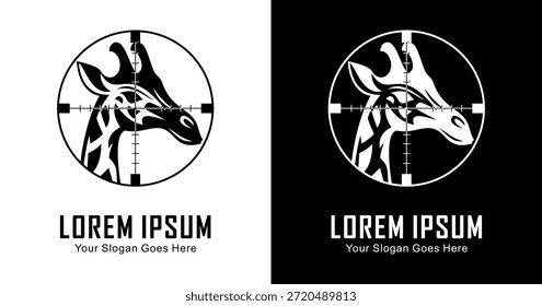 Giraffe Logo-Design, das derzeit in der Aufnahme ist