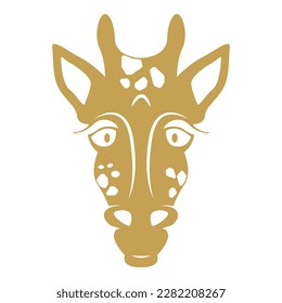 Design-Illustration des Giraffe-Logos