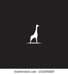 Giraffe Logo Icon Design Template Vector Illustration