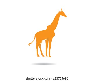 Giraffe Logo Template Stock Vector Royalty Free 623735696