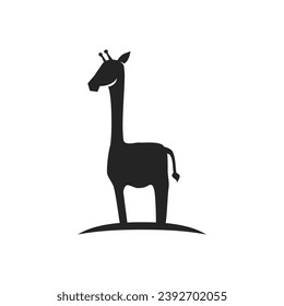 Giraffe logo template Isolated. Brand Identity. Icon Abstract Vector graphic