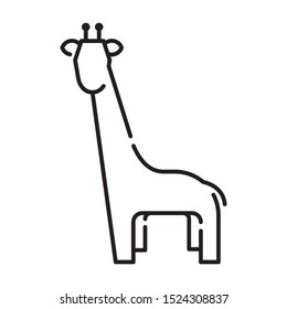 Giraffe  logo template vector icon design
