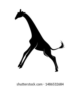Giraffe Logo Vector. Animal Giraffe Logo Design Template Illustration