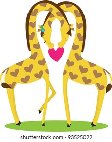 1,221 Animals in love. two giraffes Images, Stock Photos & Vectors ...