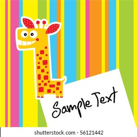 giraffe message