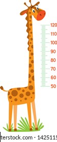 Giraffe meter wall or height chart or wall sticker