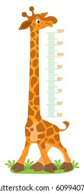 Giraffe meter wall or height chart